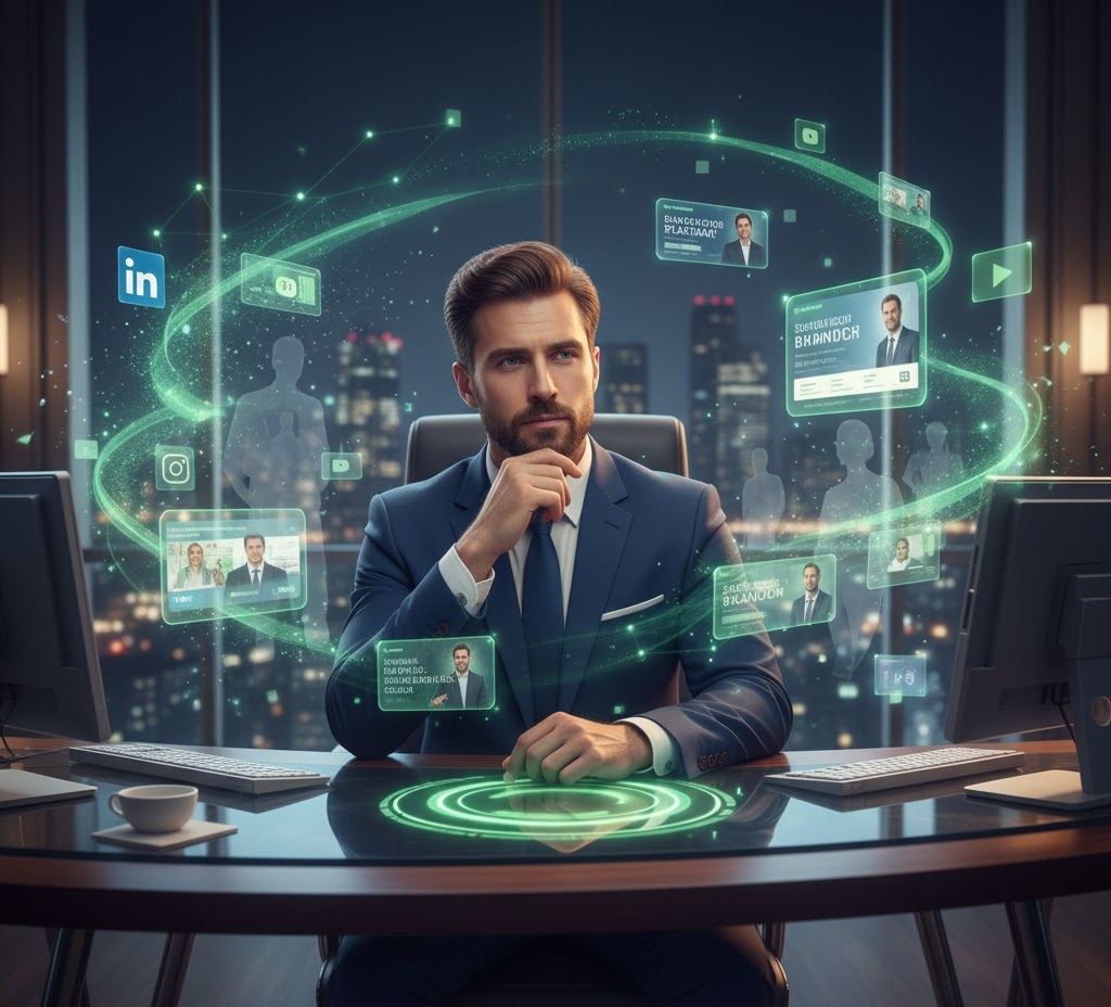 Person thinking on investing in his personal branding